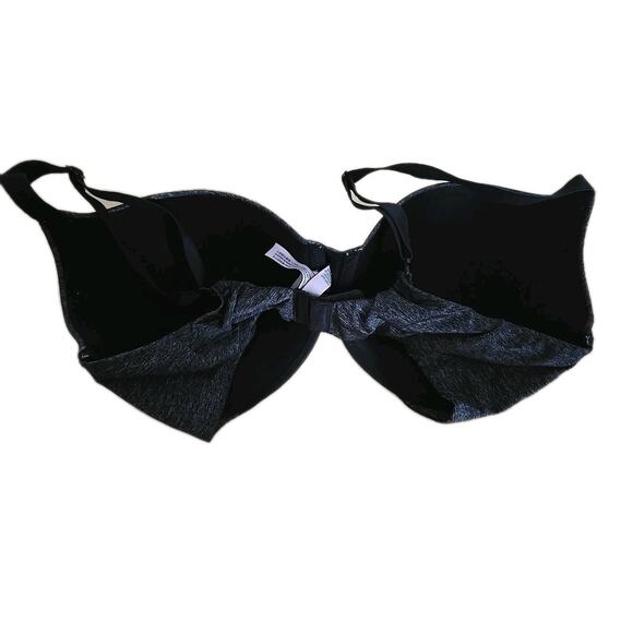 Victoria's Secret Black Full Coverage Underwire T-Shirt Push Up Bra Size 38DD - Picture 2 of 7